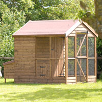 Harrier hen house