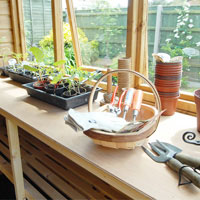 Combi potting shed